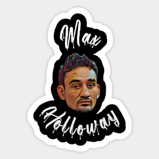 Max Holloway MMA Sticker